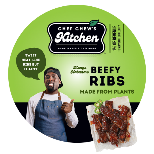 Mango Habanero Beefy Ribs