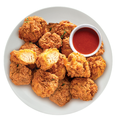 Golden Fried Fish Nuggets